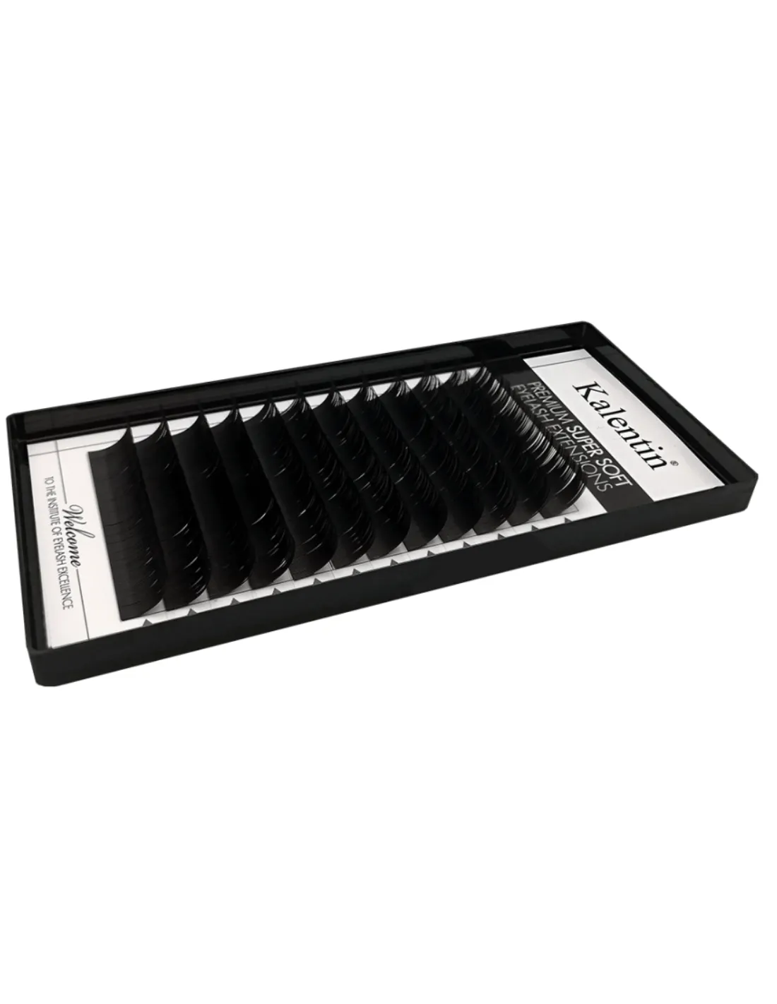 Kalentin Extensiones de pestañas pre-abanicadas 5D Tipo C 007 12mm